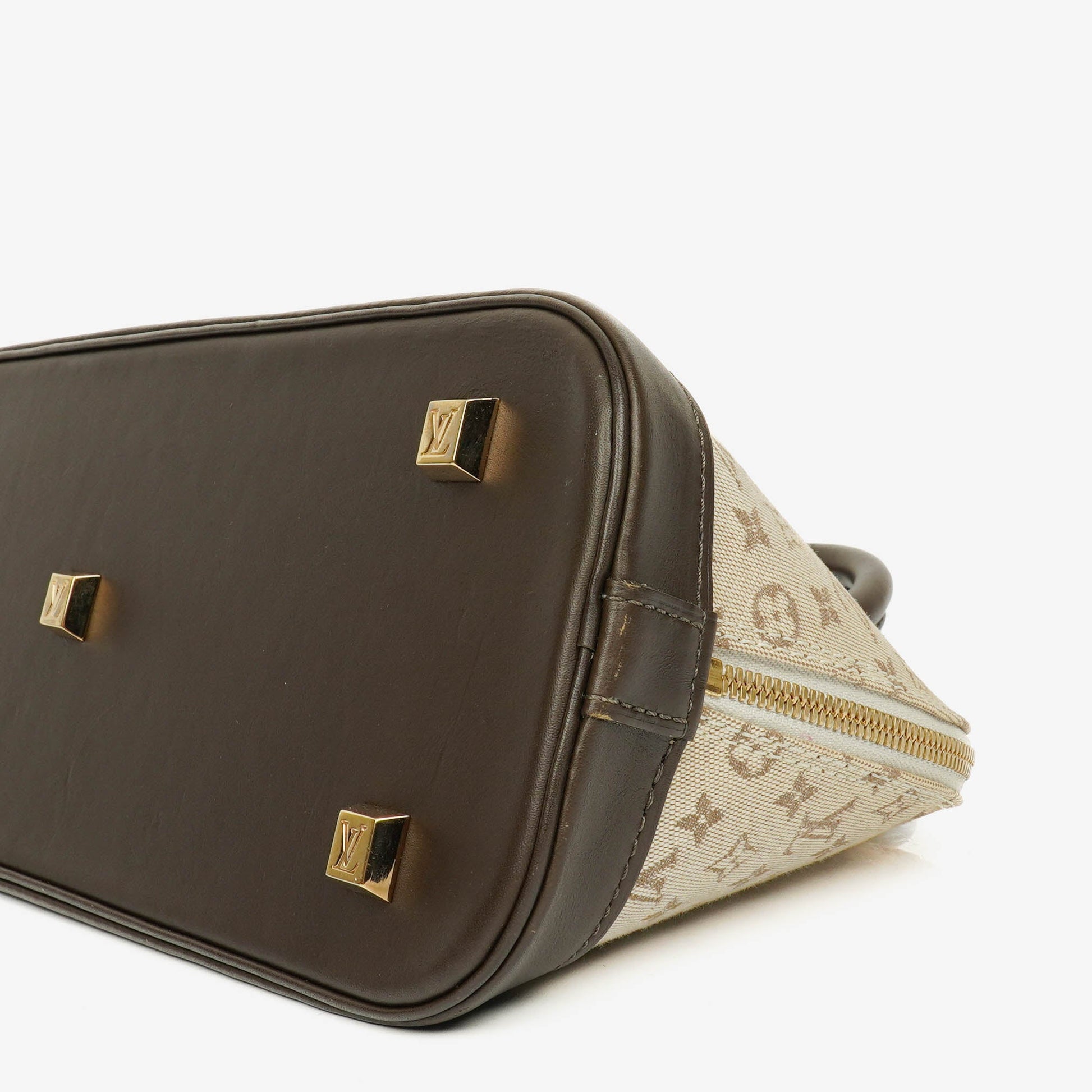 Louis Vuitton Alma Long Handtasche aus Monogram Mini Lin