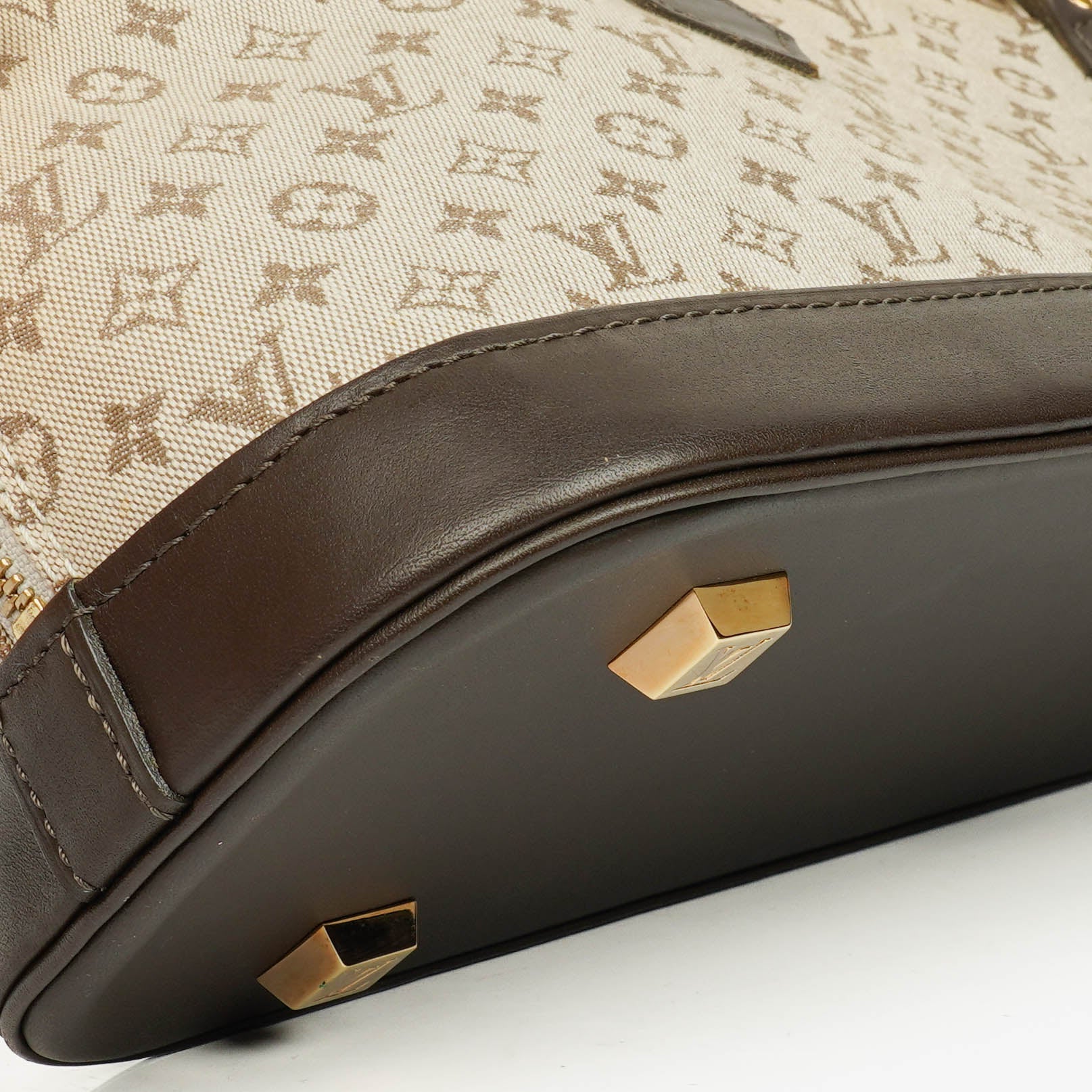 Louis Vuitton Alma Long Handtasche aus Monogram Mini Lin