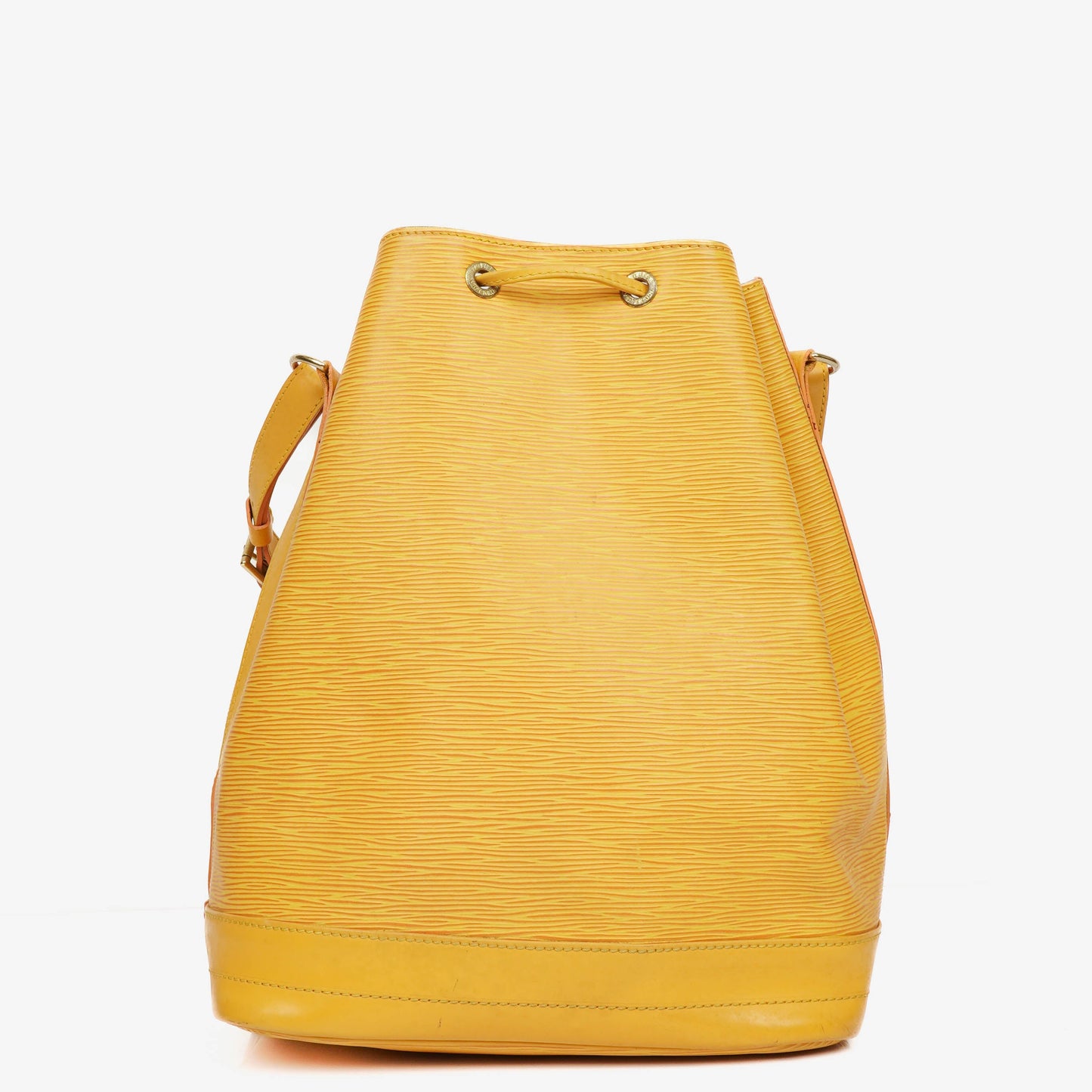 Louis Vuitton Noe Grande GM Schultertasche aus gelbem Epi Leder