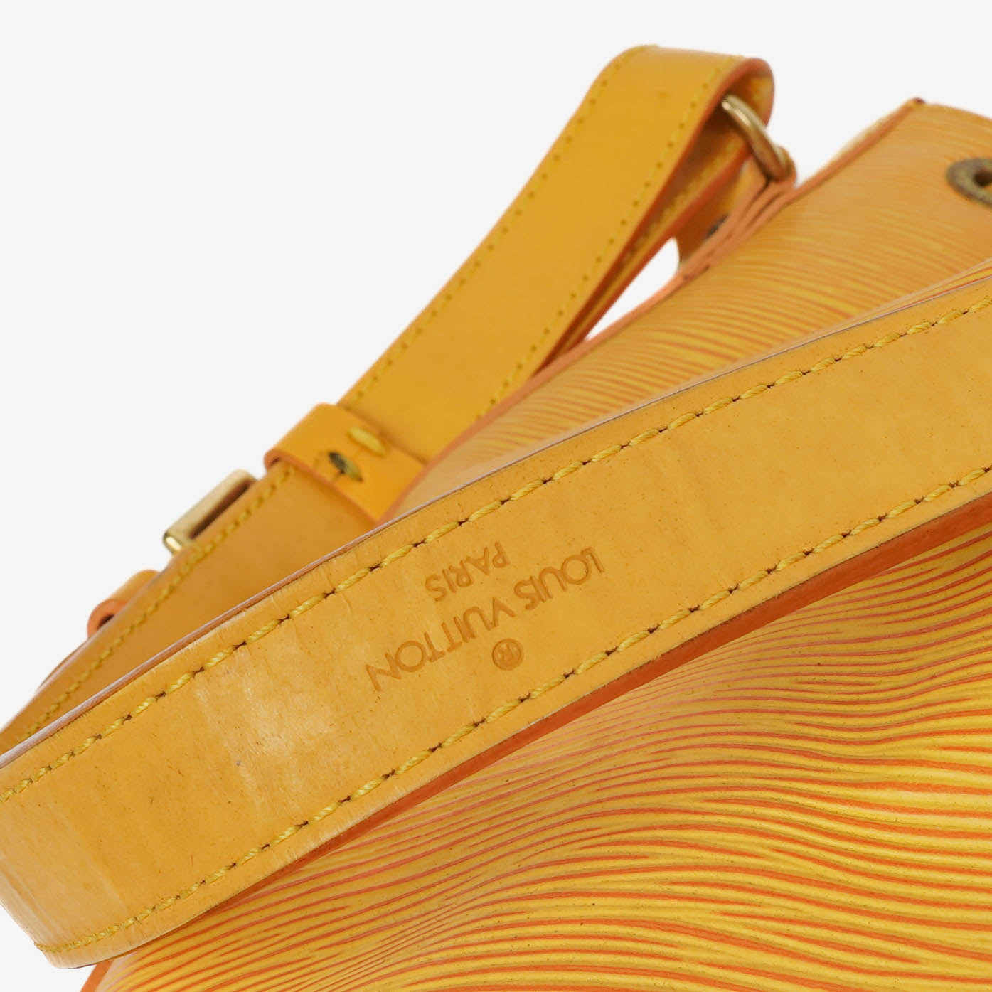 Louis Vuitton Noe Grande GM Schultertasche aus gelbem Epi Leder