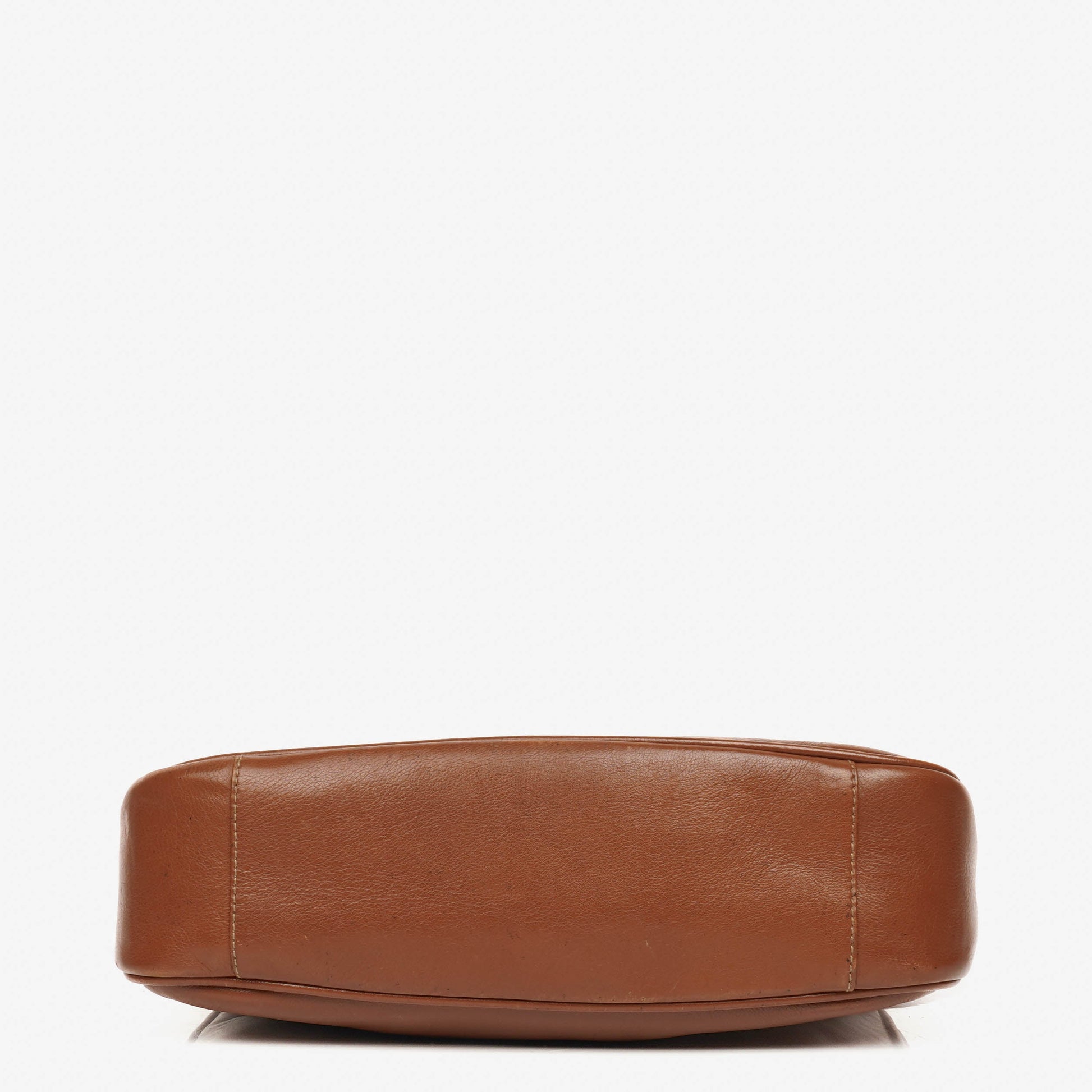 Gucci Bamboo Top Handle Hobo Bag aus braunem Leder
