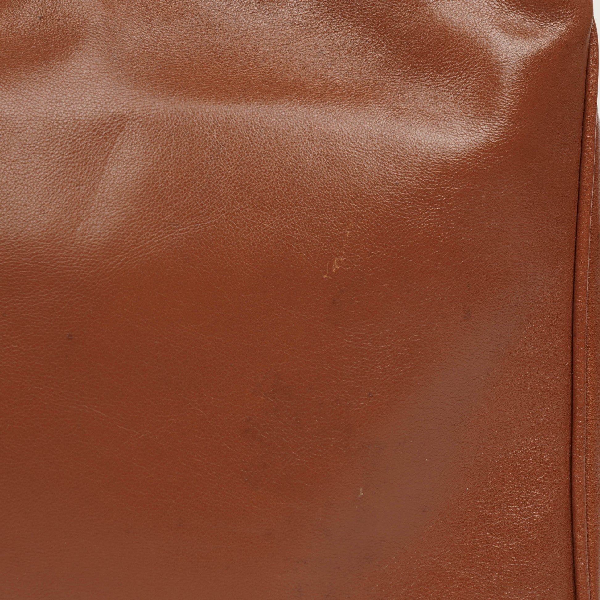 Gucci Bamboo Top Handle Hobo Bag aus braunem Leder
