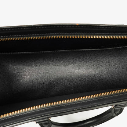Louis Vuitton Sac Triangle Tasche aus schwarzem Epi Leder