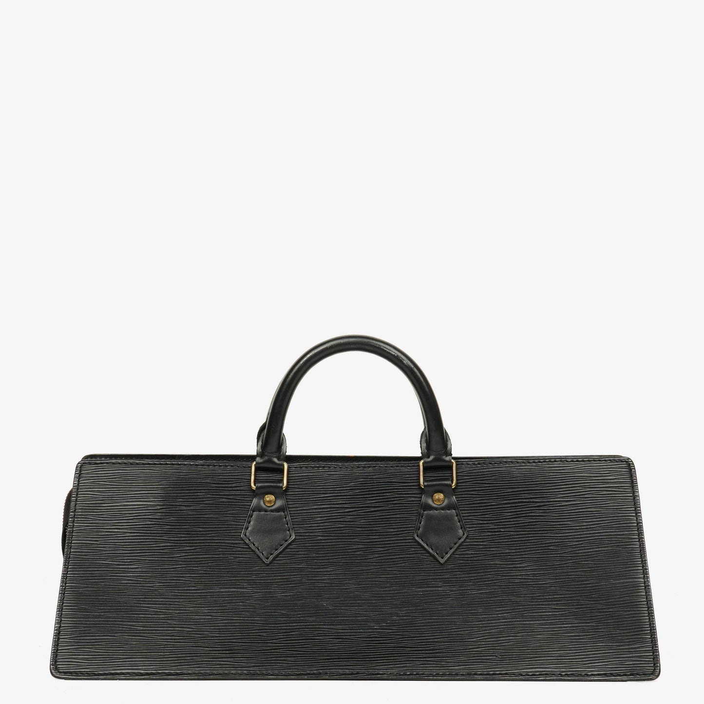 Louis Vuitton Sac Triangle Tasche aus schwarzem Epi Leder