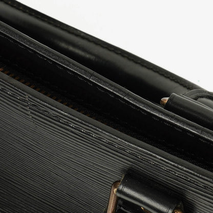 Louis Vuitton Sac Triangle Tasche aus schwarzem Epi Leder