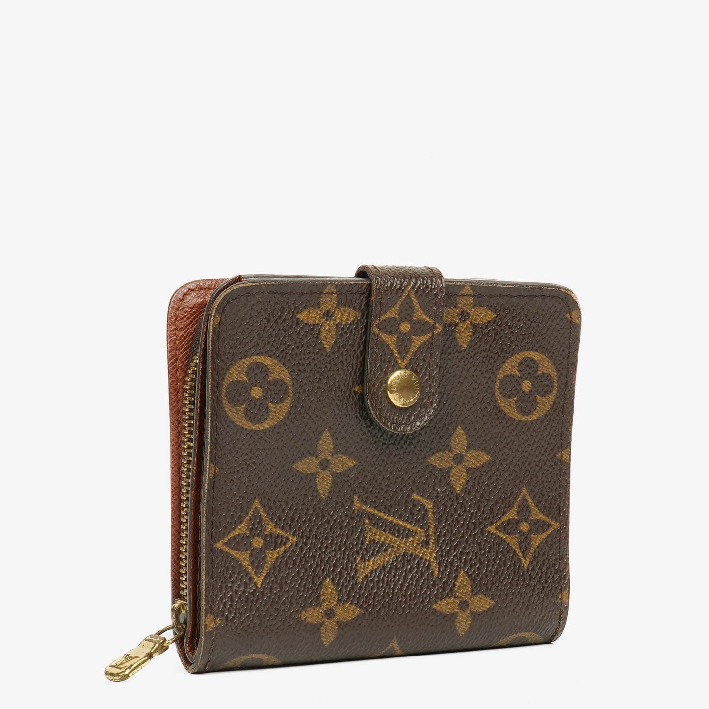 Louis Vuitton Compact Zip Geldbörse aus Monogram Canvas