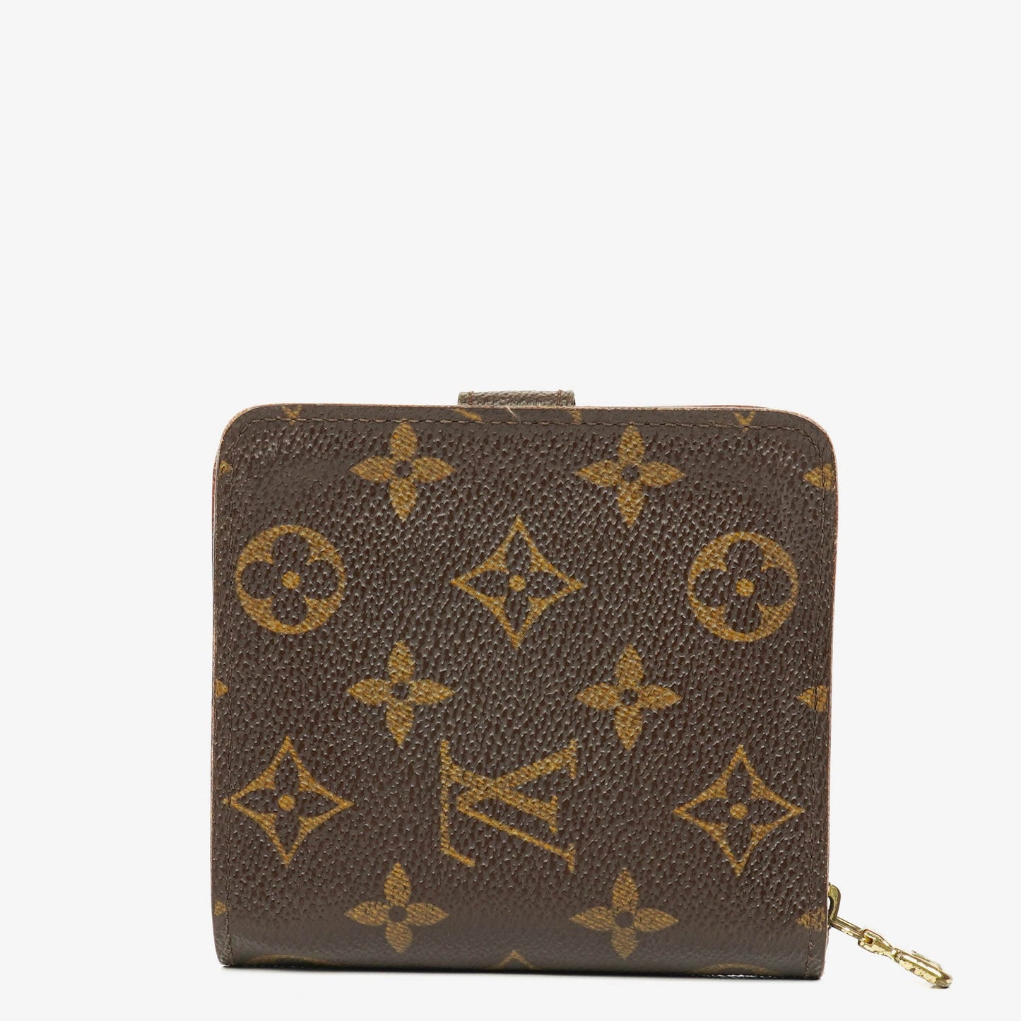 Louis Vuitton Compact Zip Geldbörse aus Monogram Canvas