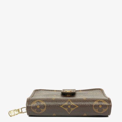 Louis Vuitton Compact Zip Geldbörse aus Monogram Canvas