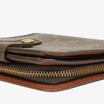 Louis Vuitton Compact Zip Geldbörse aus Monogram Canvas