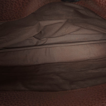 Bottega Veneta Aktentasche aus genarbtem Leder