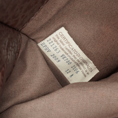 Bottega Veneta Aktentasche aus genarbtem Leder