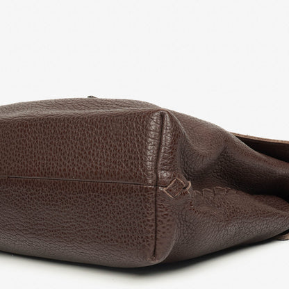 Bottega Veneta Aktentasche aus genarbtem Leder