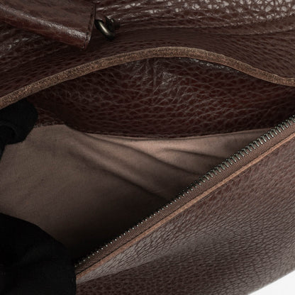 Bottega Veneta Aktentasche aus genarbtem Leder