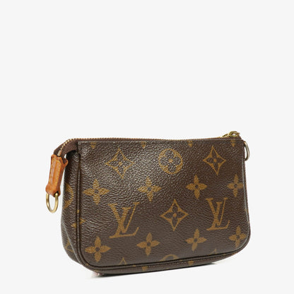 Louis Vuitton Mini Pochette Accessoires Clutch aus Monogram Canvas