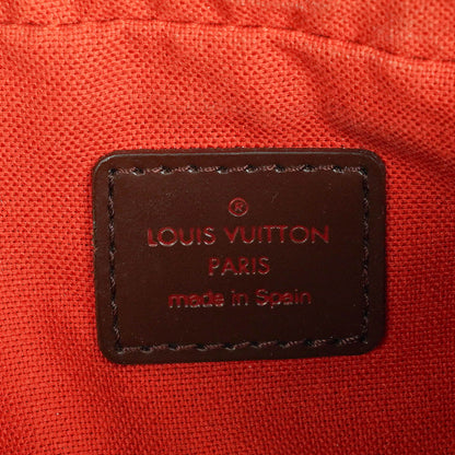 Louis Vuitton Geronimos Gürteltasche aus braunem Damier Ebene Canvas