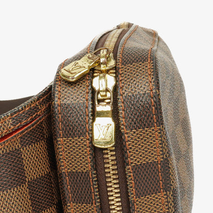 Louis Vuitton Geronimos Gürteltasche aus braunem Damier Ebene Canvas
