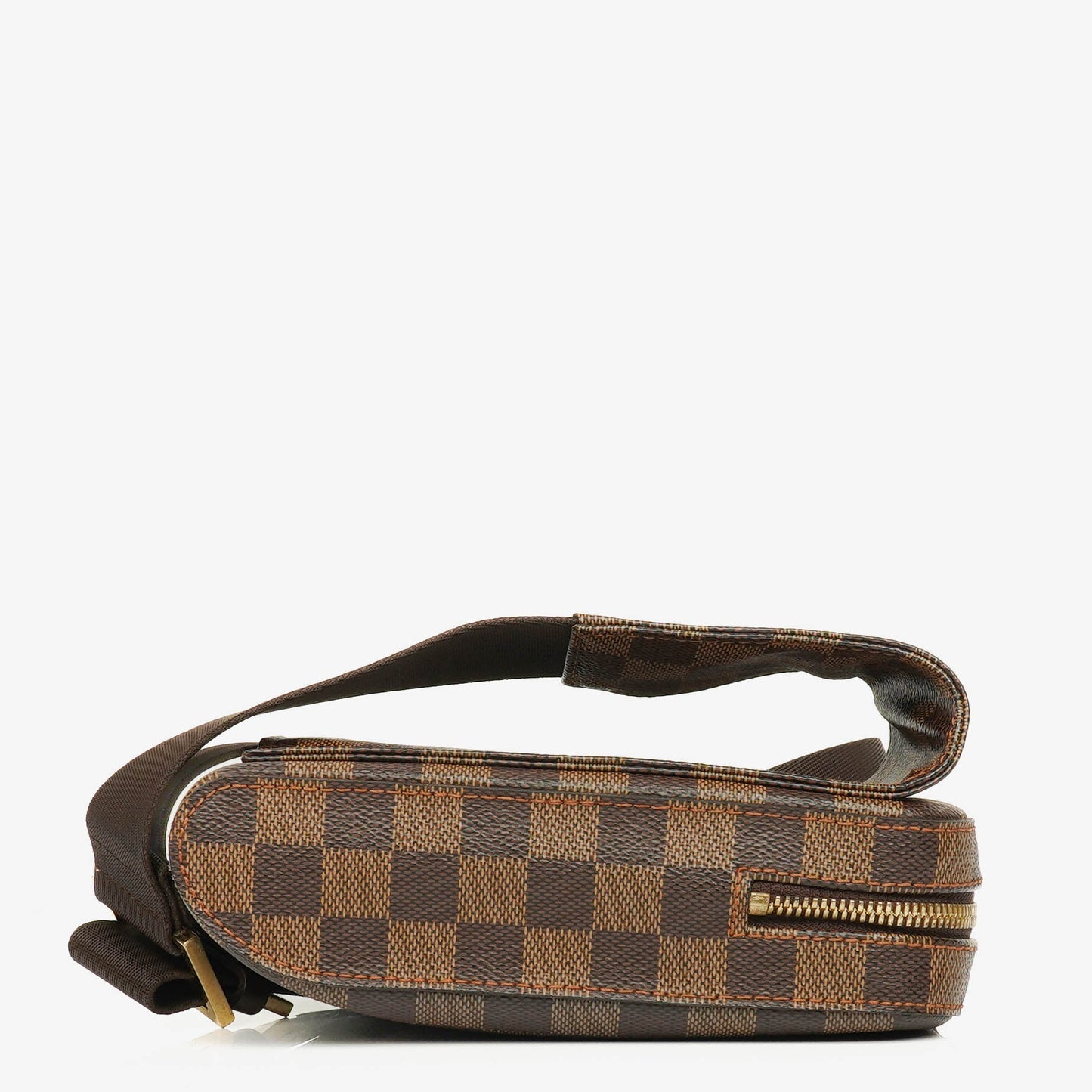 Louis Vuitton Geronimos Gürteltasche aus braunem Damier Ebene Canvas