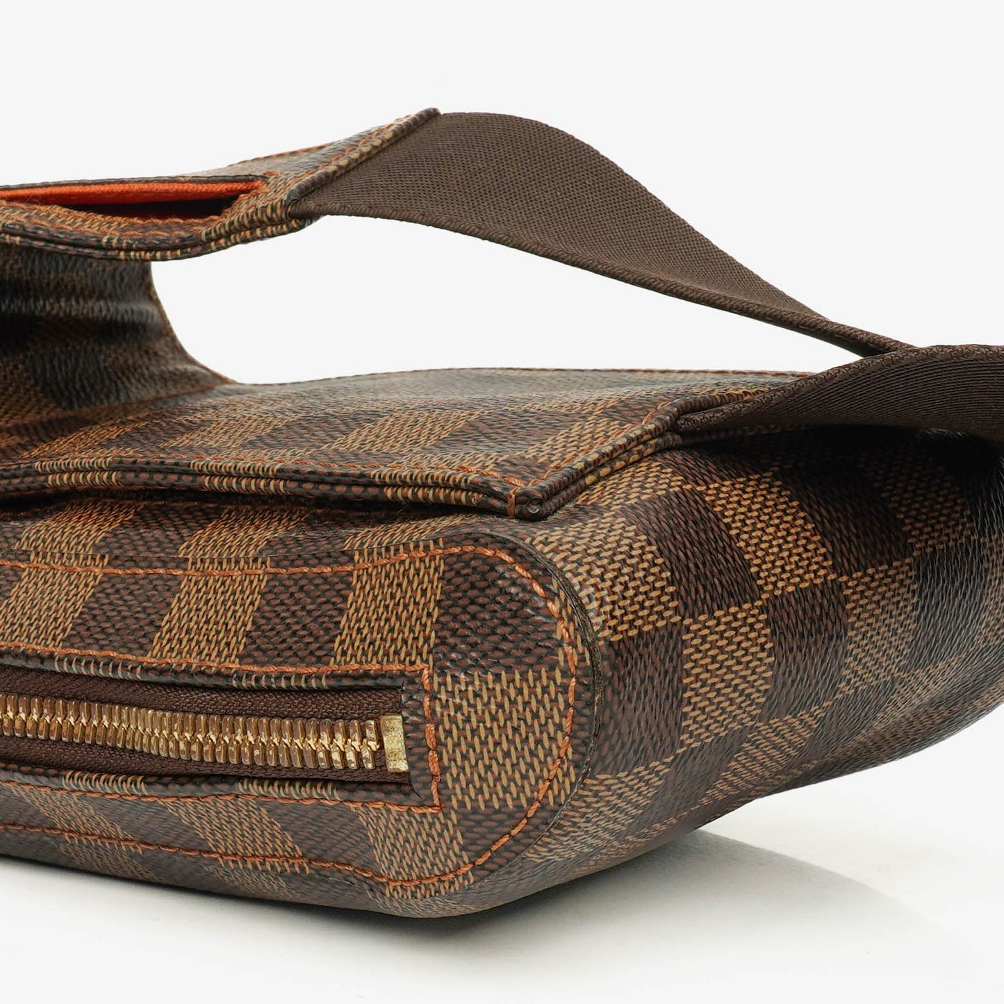 Louis Vuitton Geronimos Gürteltasche aus braunem Damier Ebene Canvas