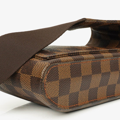 Louis Vuitton Geronimos Gürteltasche aus braunem Damier Ebene Canvas