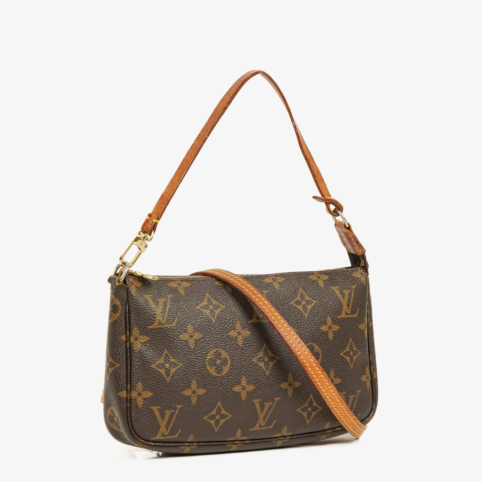 Louis Vuitton Pochette Accessoires Clutch Handtasche aus Monogram Canvas