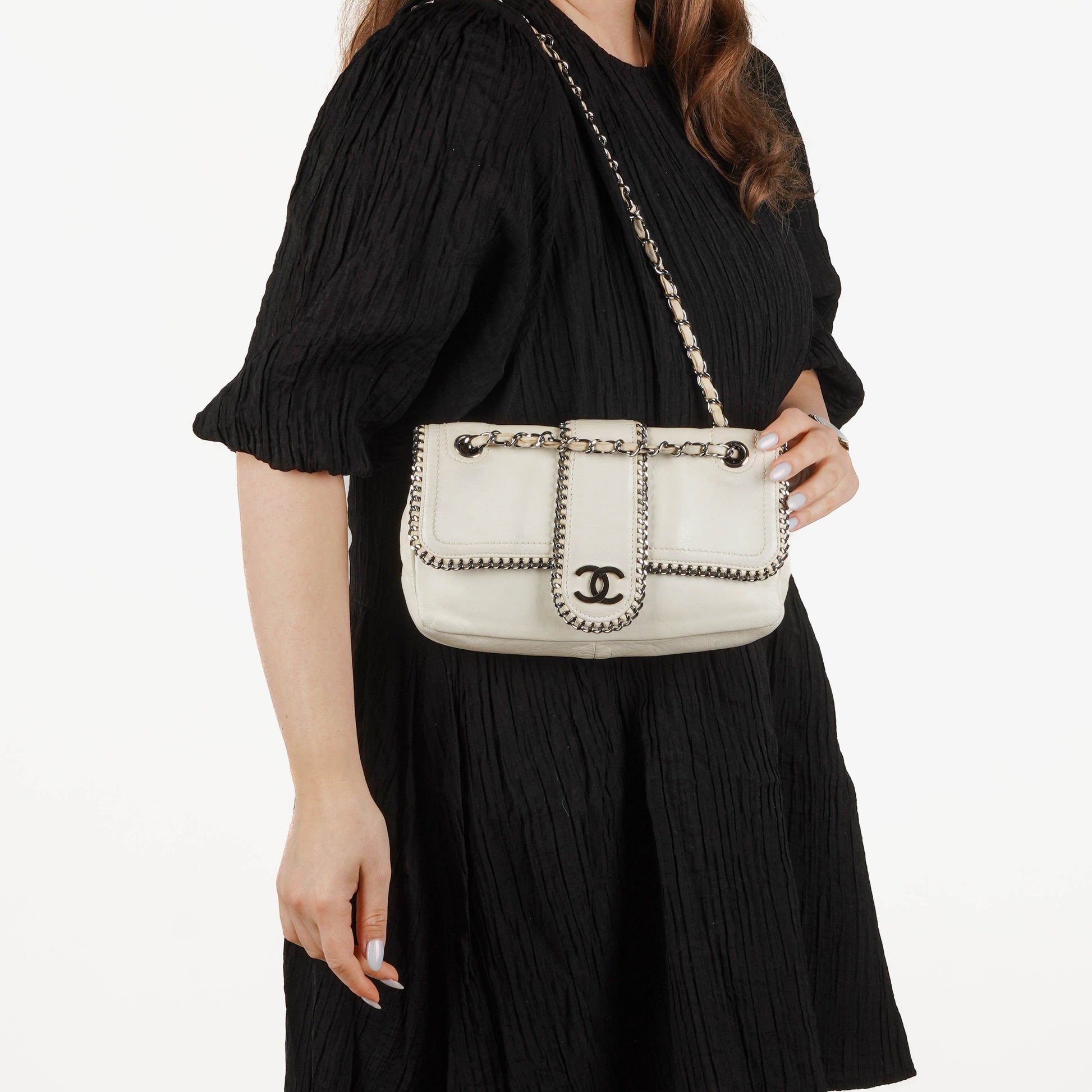 Chanel Madison Flap Tasche aus Lammleder