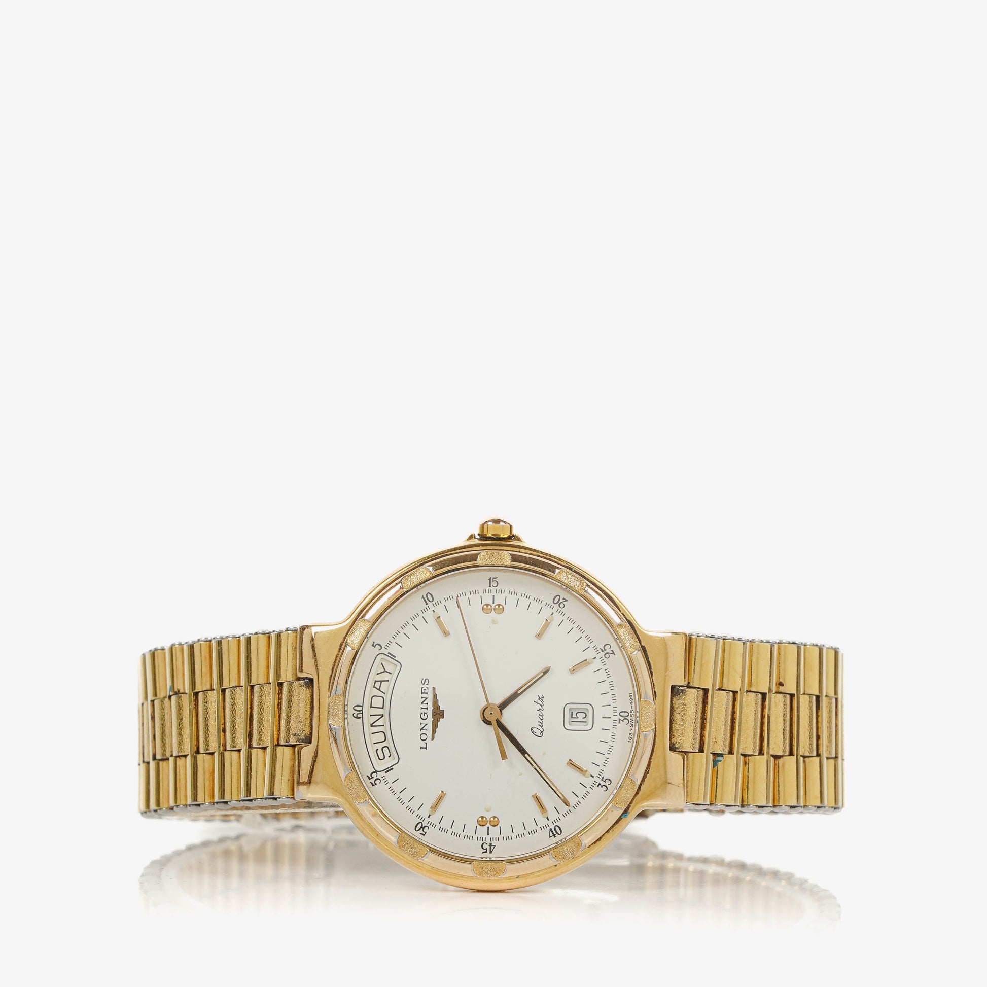 Longines Conquest Uhr aus Edelstahl