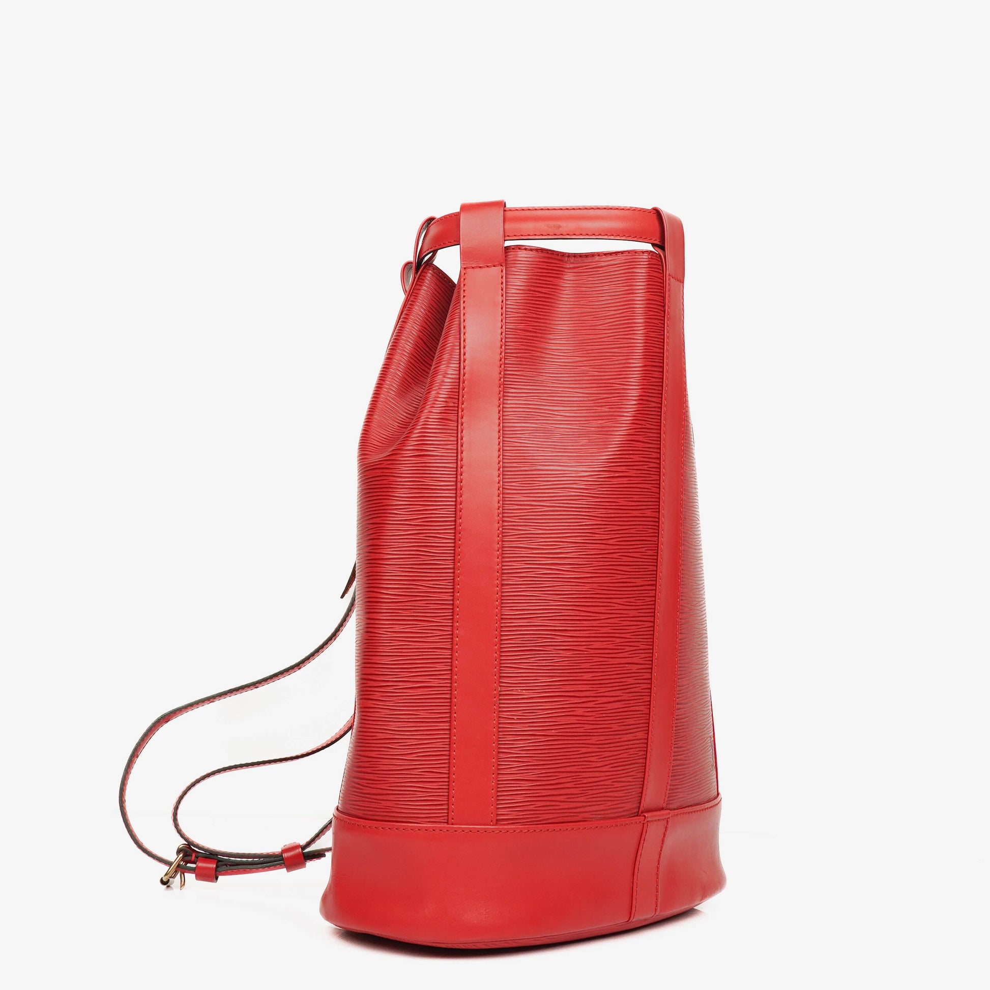 Louis Vuitton Randonnee PM Rucksack aus rotem Epi Leder