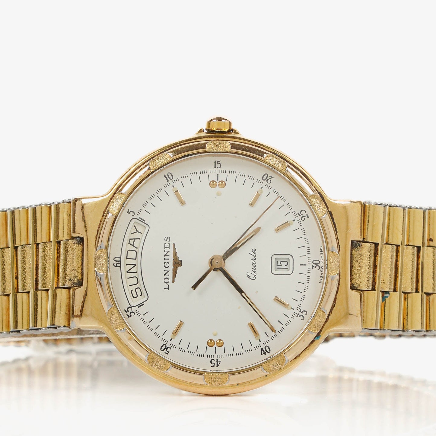 Longines Conquest Uhr aus Edelstahl