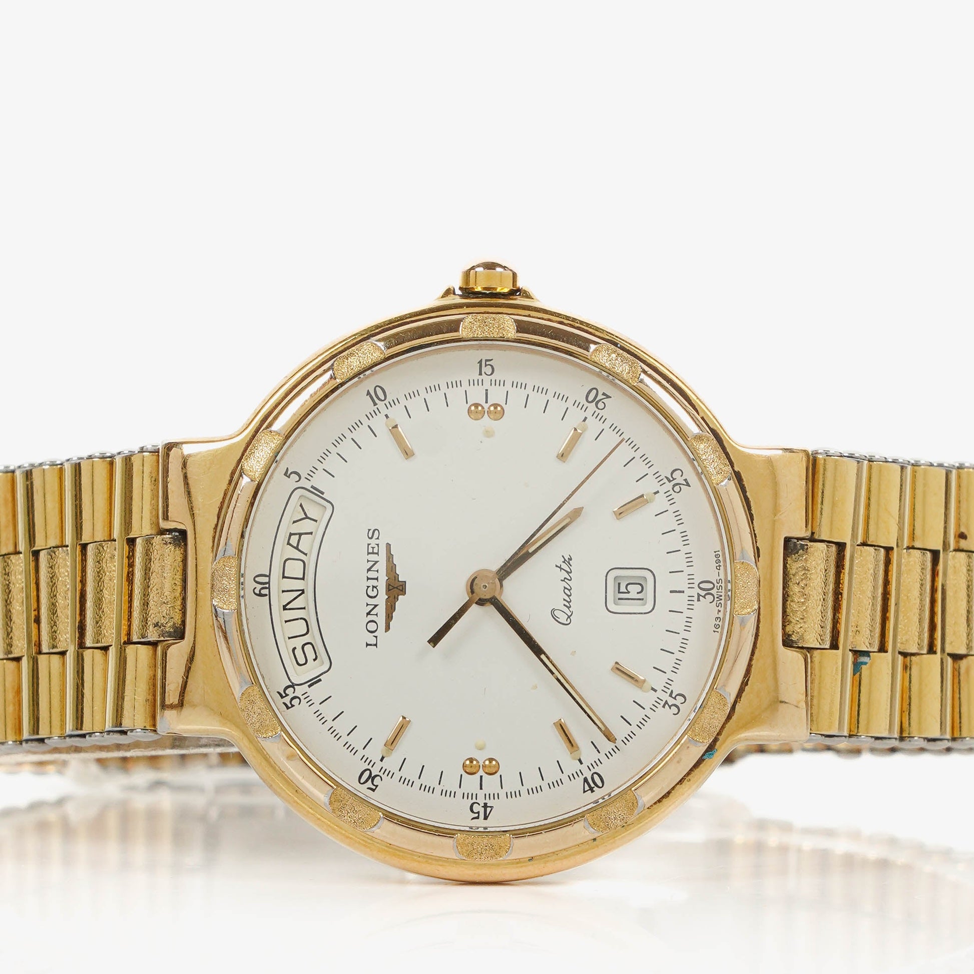 Longines Conquest Uhr aus Edelstahl