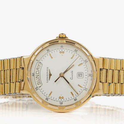Longines Conquest Uhr aus Edelstahl