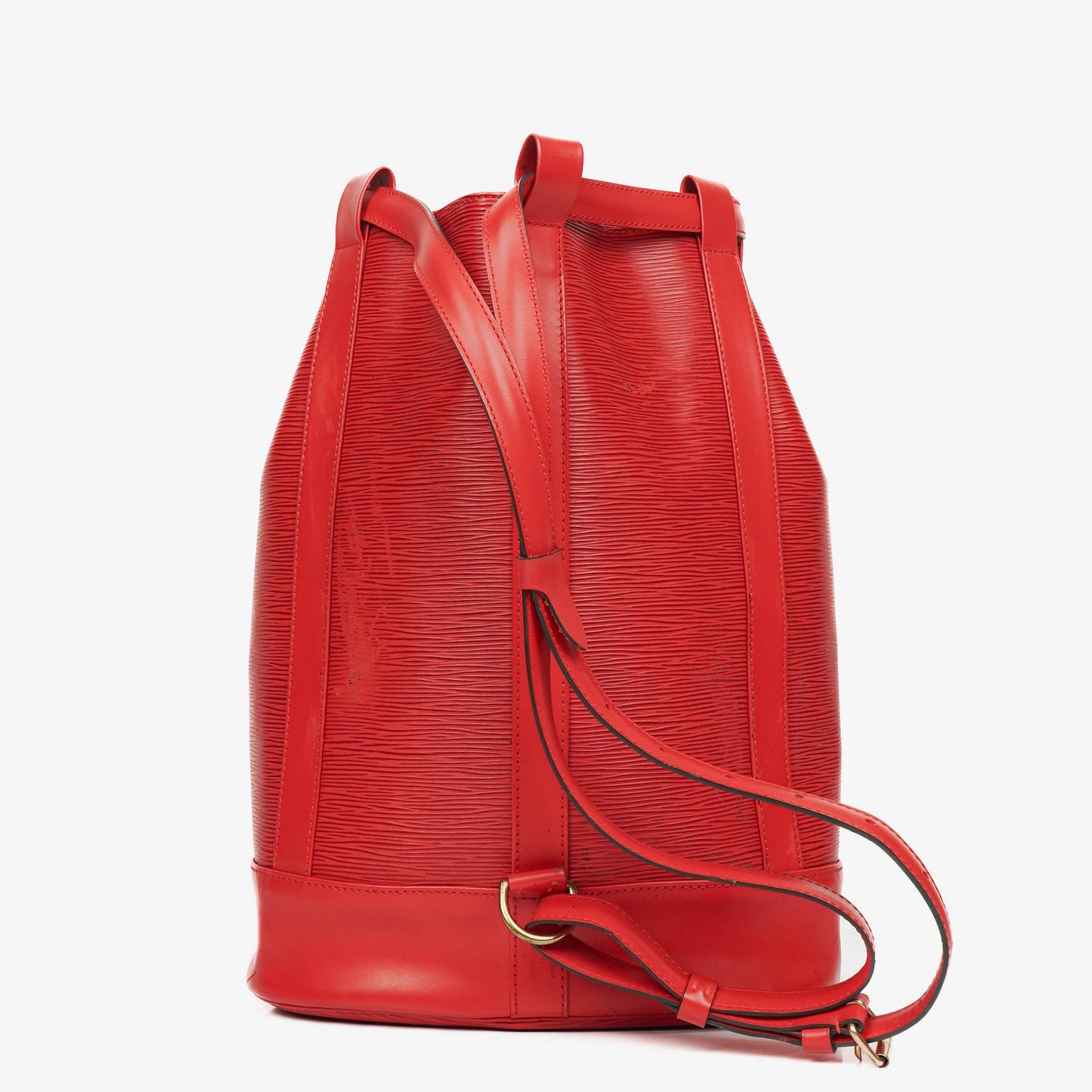 Louis Vuitton Randonnee PM Rucksack aus rotem Epi Leder
