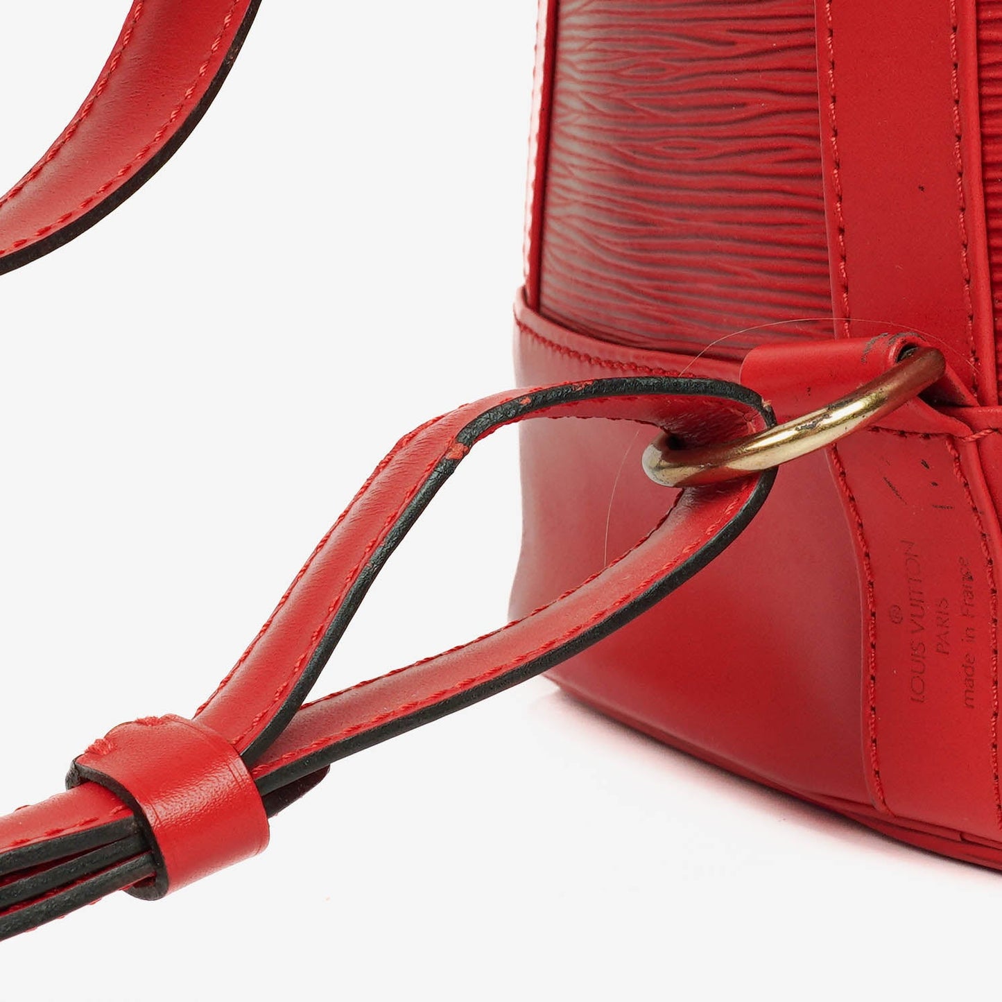 Louis Vuitton Randonnee PM Rucksack aus rotem Epi Leder