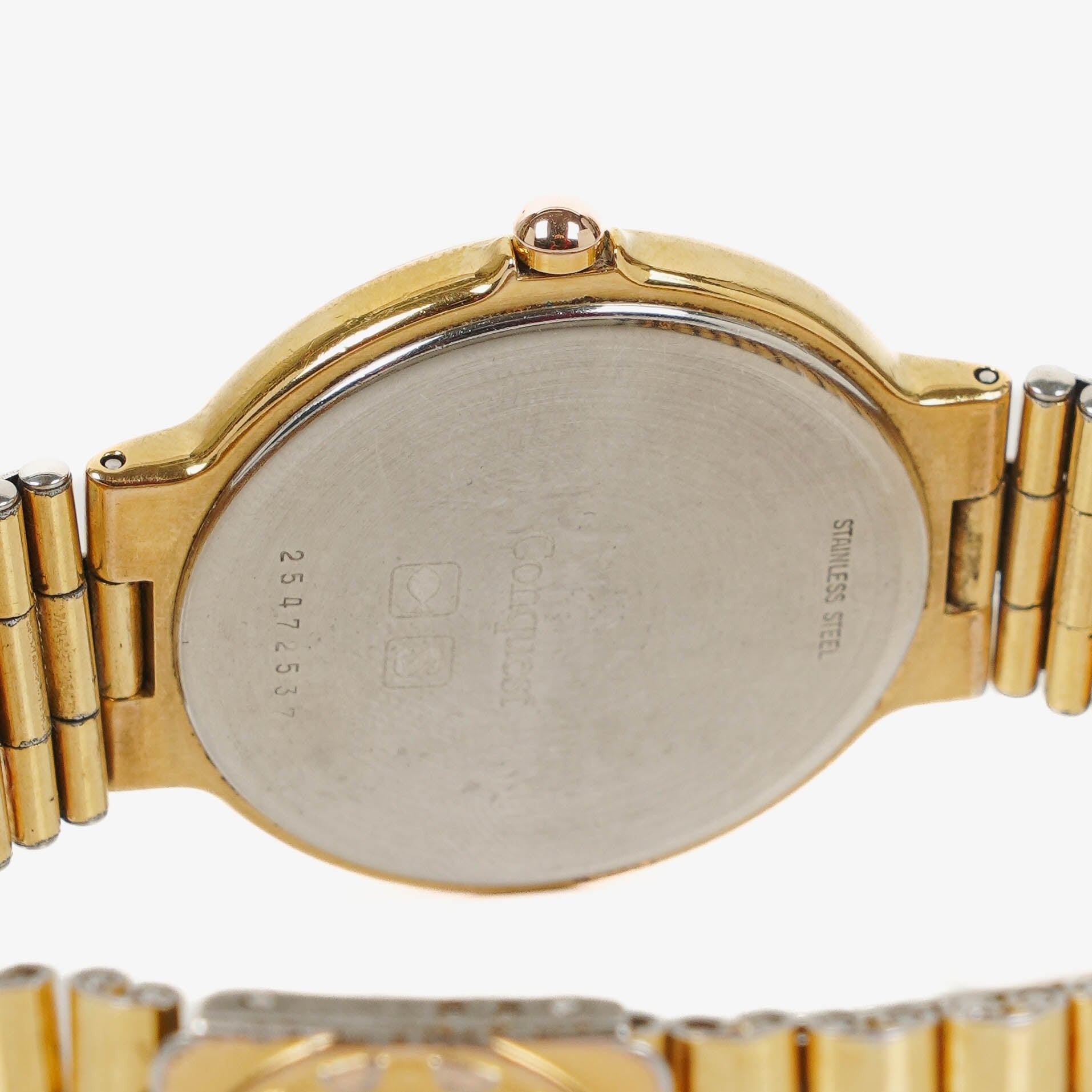 Longines Conquest Uhr aus Edelstahl