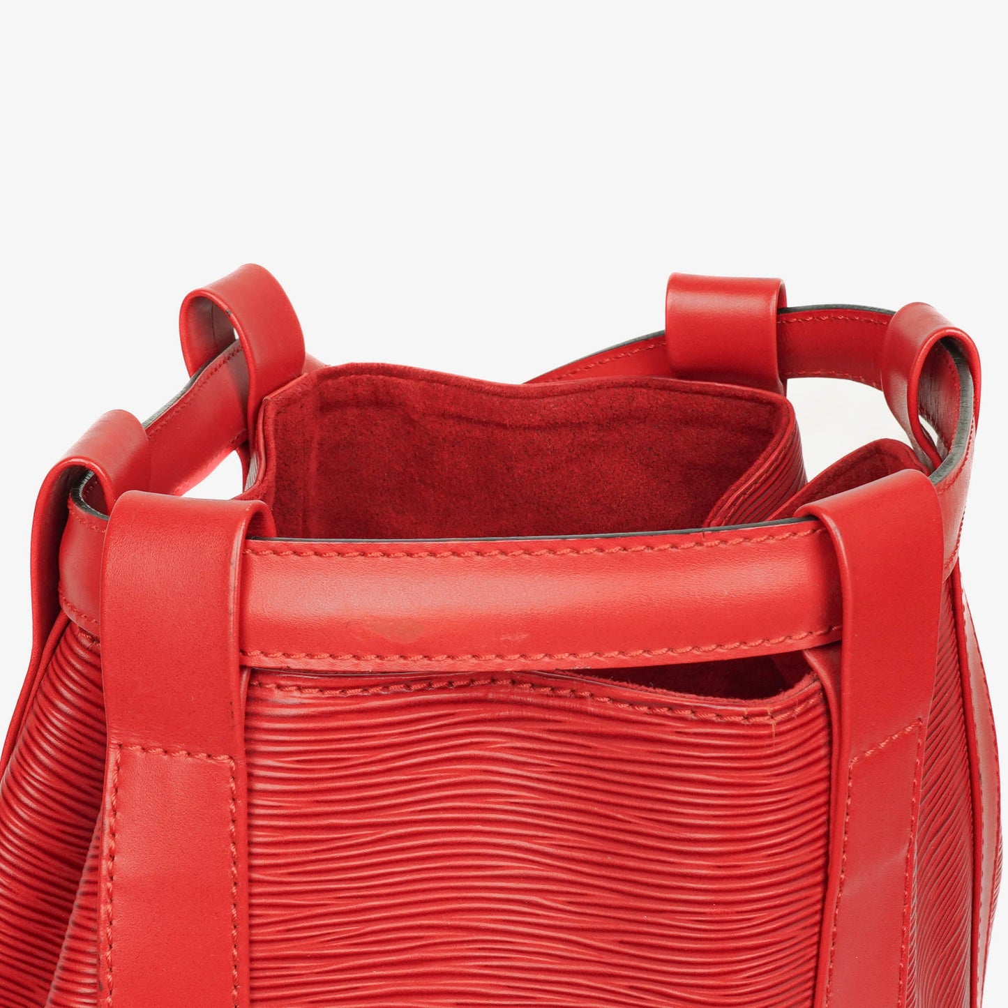 Louis Vuitton Randonnee PM Rucksack aus rotem Epi Leder