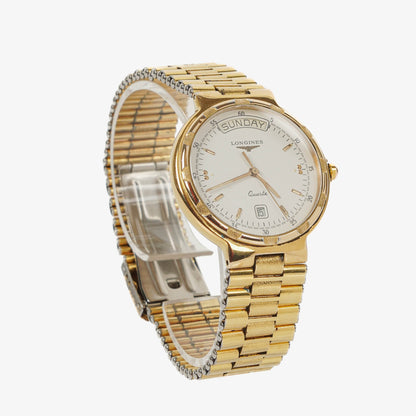 Longines Conquest Uhr aus Edelstahl
