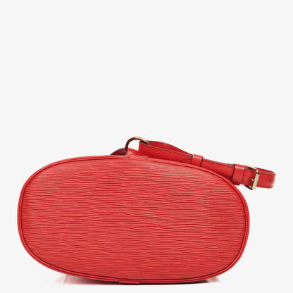 Louis Vuitton Randonnee PM Rucksack aus rotem Epi Leder