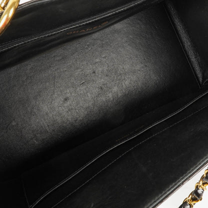 Chanel Grand Shopping Tote aus gestepptem Lammleder mit goldfarbener Hardware
