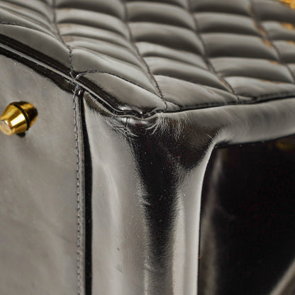 Chanel Grand Shopping Tote aus gestepptem Lammleder mit goldfarbener Hardware