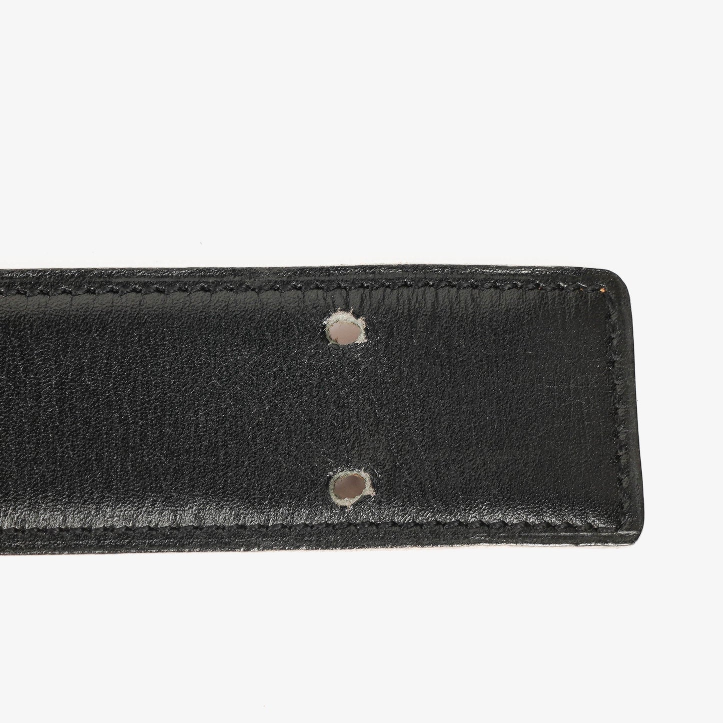 Hermès H Gürtel aus Leder, 31 mm