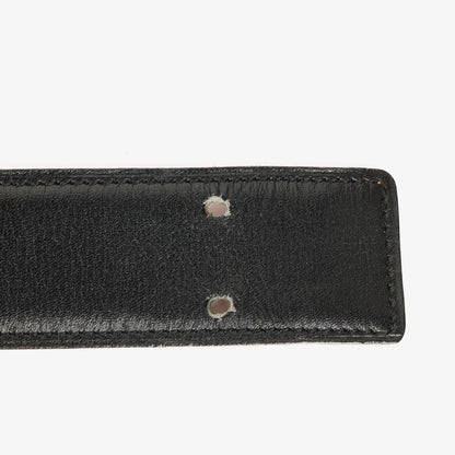 Hermès H Gürtel aus Leder, 31 mm