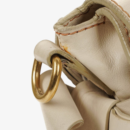 Miu Miu Vitello Lux Bow Talco Satchel Tasche