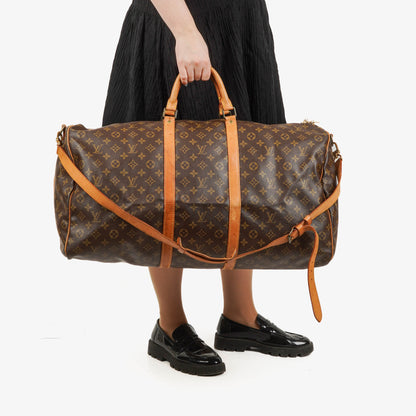 Louis Vuitton Keepall 60 Reisetasche aus Monogram Canvas