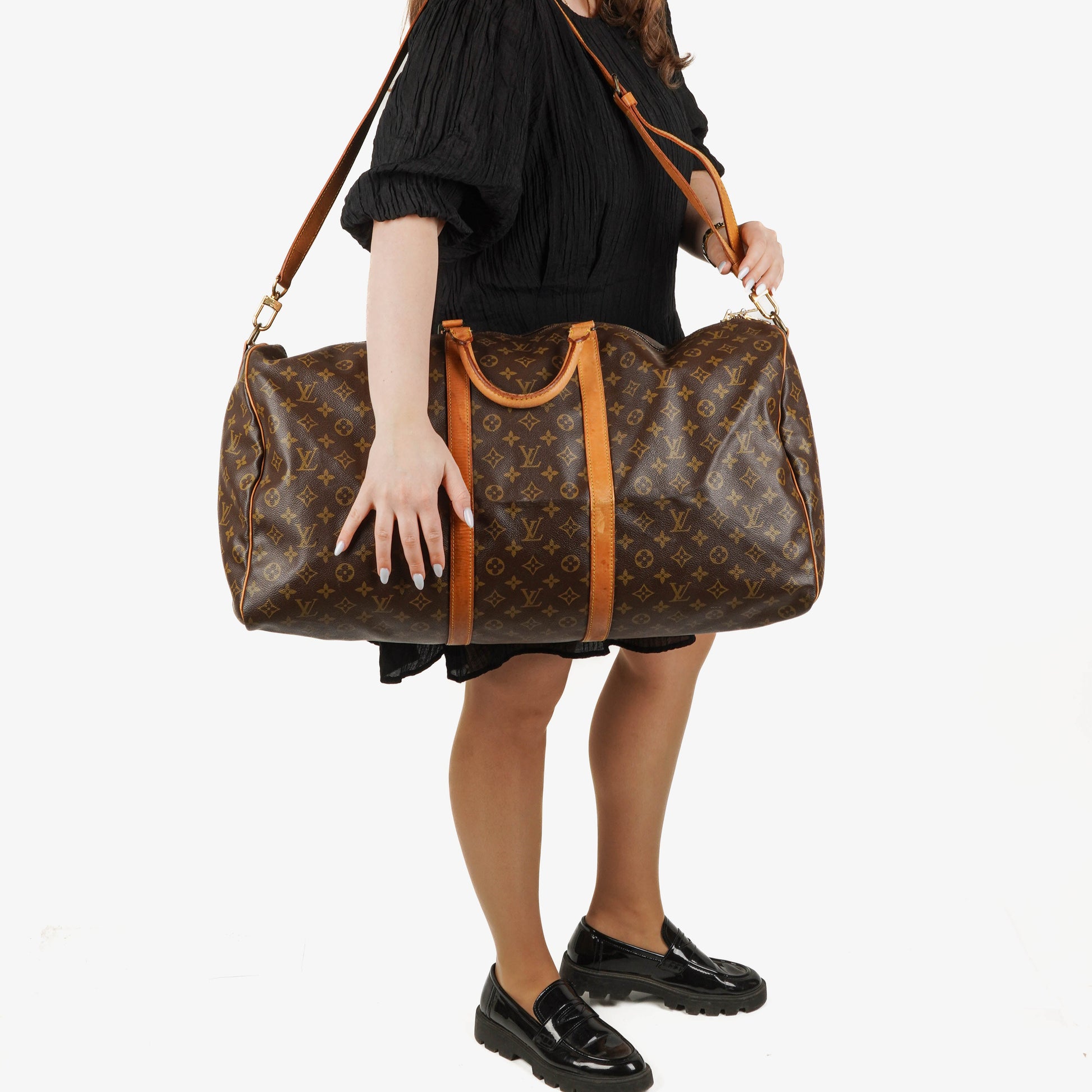 Louis Vuitton Keepall 60 Reisetasche aus Monogram Canvas