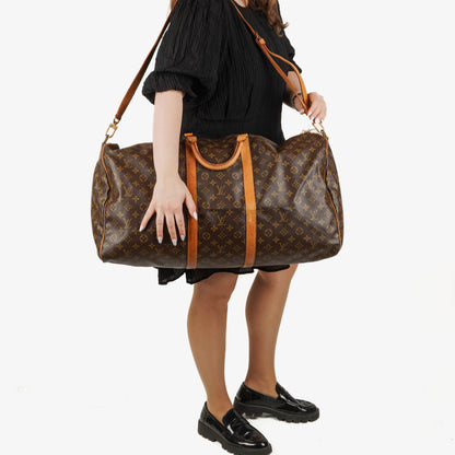 Louis Vuitton Keepall 60 Reisetasche aus Monogram Canvas
