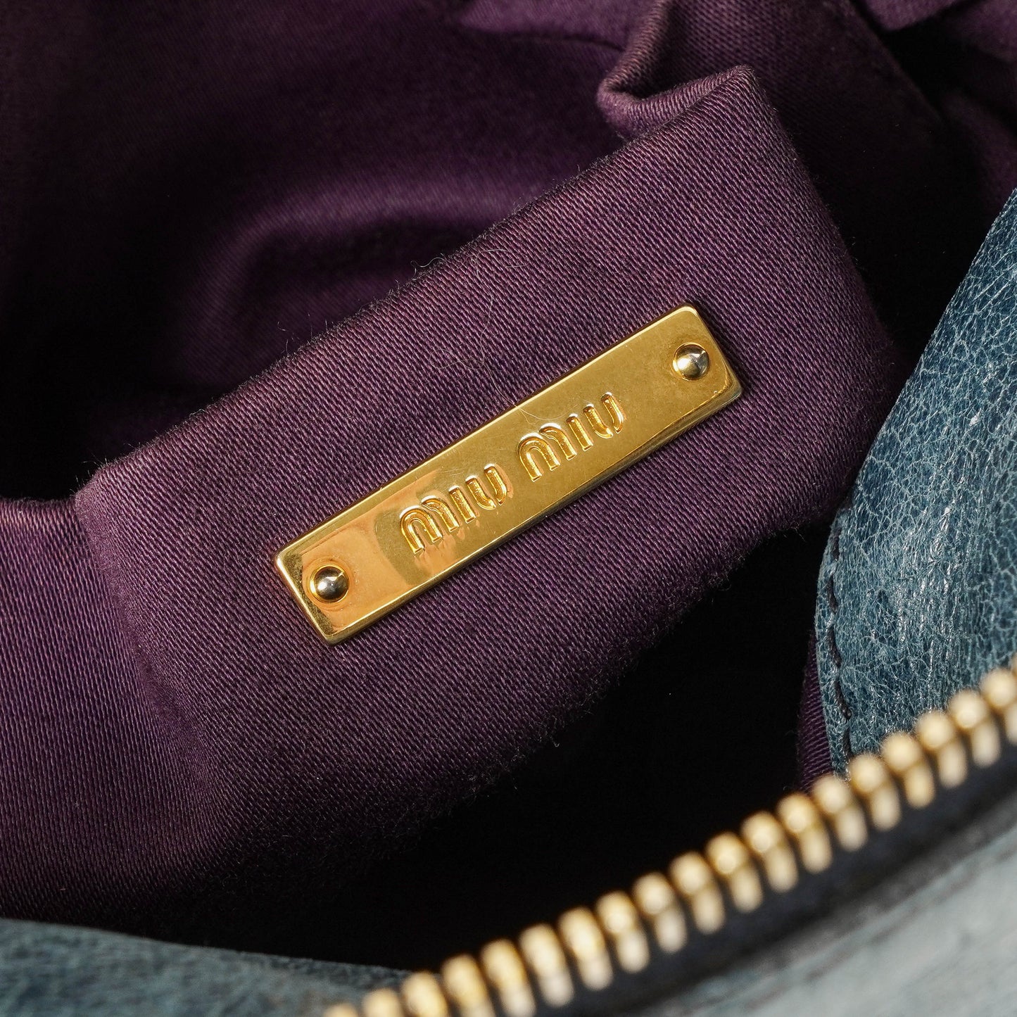 Miu Miu Vitello Satchel Tasche
