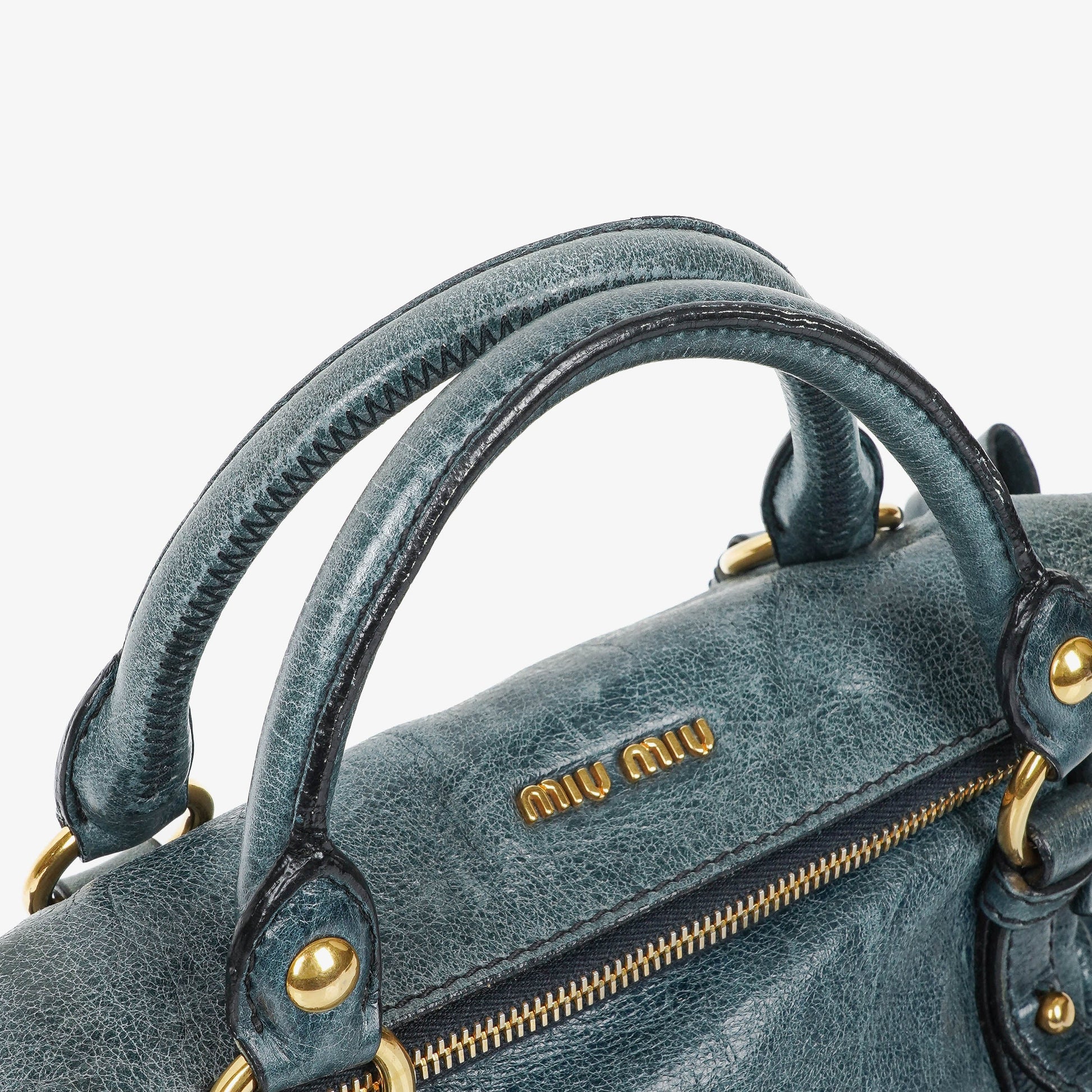 Miu Miu Vitello Satchel Tasche