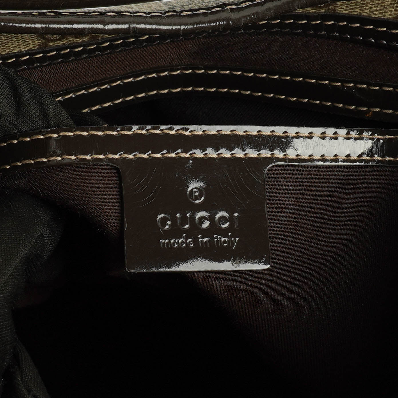 Gucci Supreme GG Canvas Bardot Joy Schultertasche