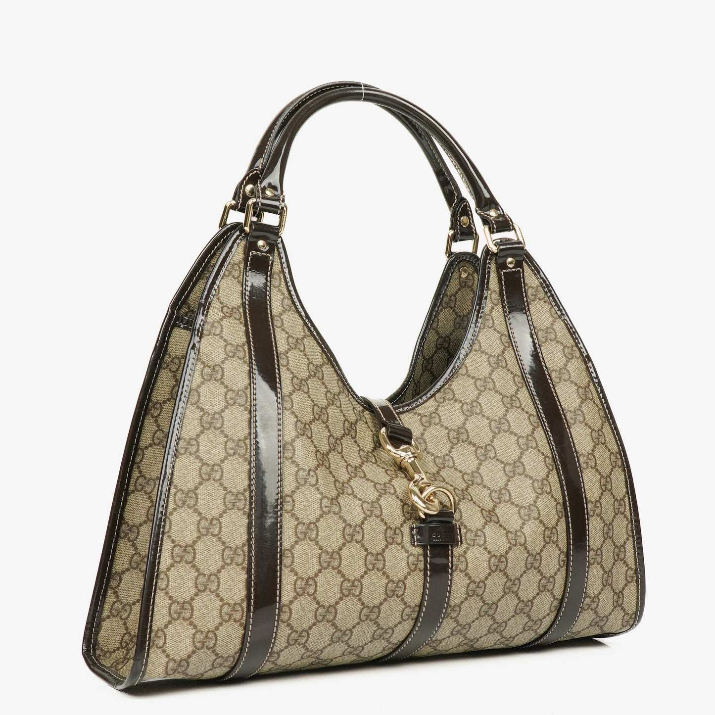 Gucci Supreme GG Canvas Bardot Joy Schultertasche