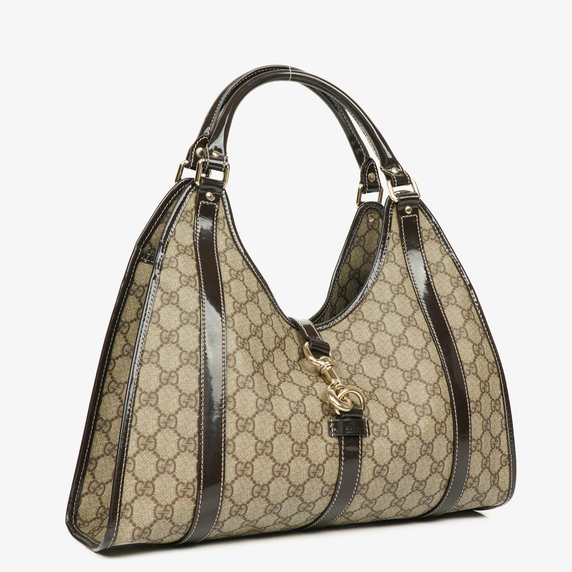 Gucci Supreme GG Canvas Bardot Joy Schultertasche