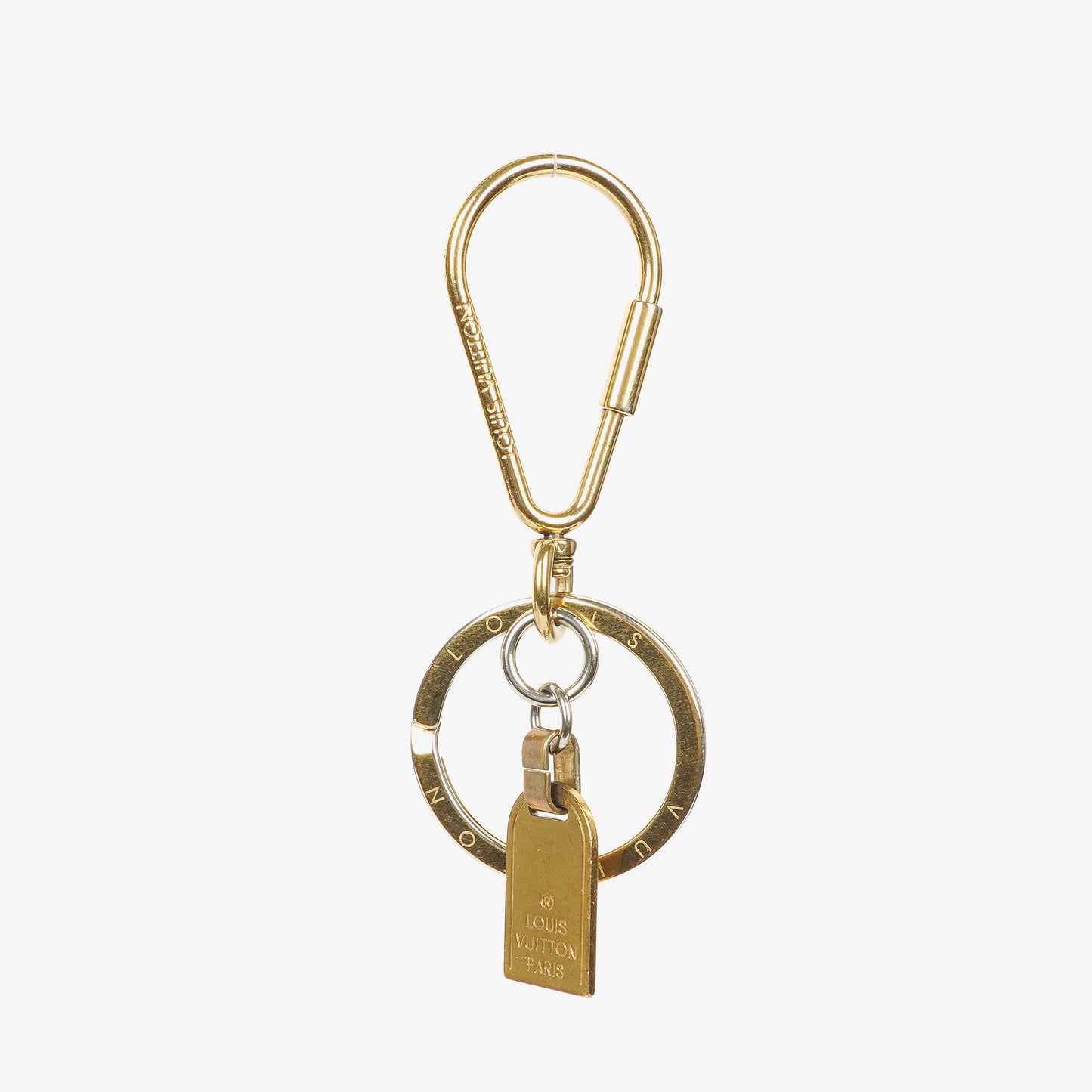 Louis Vuitton Fleur de Monogram Taschenanhänger und Schlüsselanhänger mit Mini-Reiseschlüsselhalter